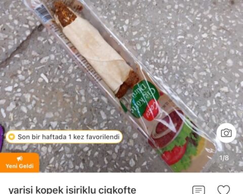 İkinci El İlanlarda Şaşırtan Detay: Köpek Isırıklı Çiğköfte Satışta