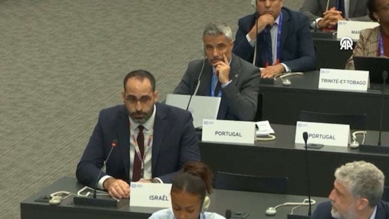 ILO Konferansı'nda İsrailli Diplomat Protesto Edildi, Vedat Işıkhan İsrail'i Eleştirdi