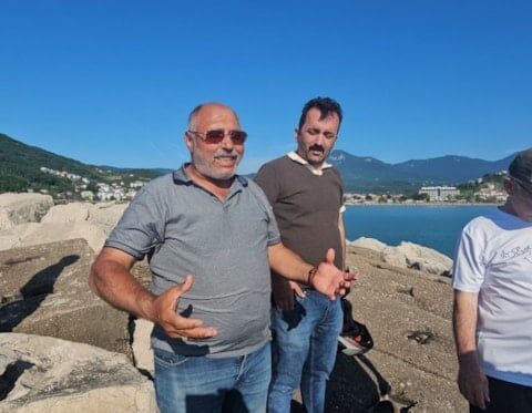 Kastamonu'da Denizde Ani Kabarma Paniğe Neden Oldu