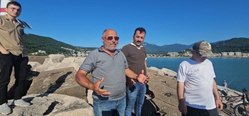 Kastamonu'da Denizde Ani Kabarma Paniğe Neden Oldu