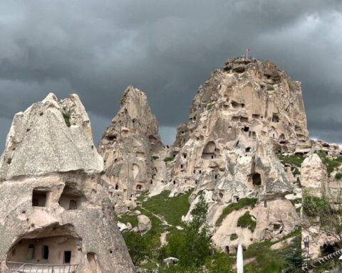 Kurban Bayramı Tatilinde Kapadokya'ya Yoğun Turist Akını