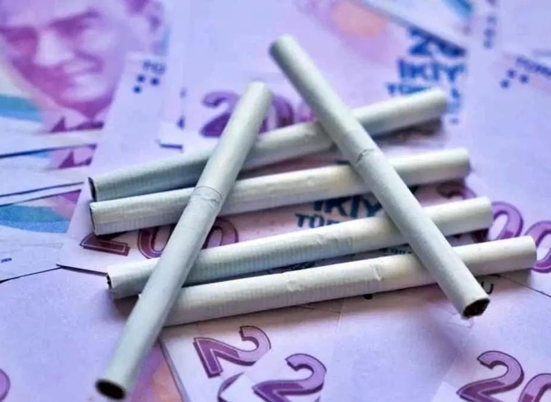 Sigara Fiyatlarına Bir Zam Daha Gelerek En Ucuz Ürün 107 TL Oldu