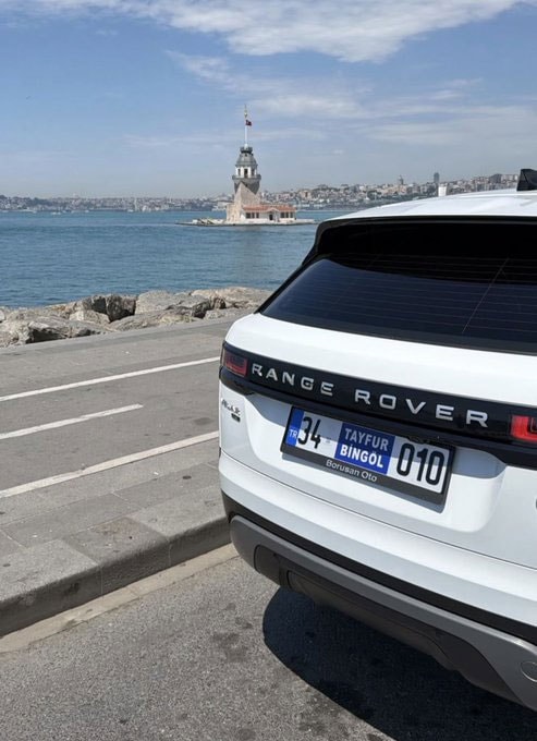 Tayfur Bingöl'ün 125 bin TL'ye yaptırdığı özel plaka sosyal medyada gündem oldu